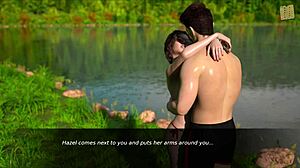 nursing back to pleasure 23 hot brunette flirts with av