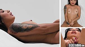 i'm an asian milf with perfect body, avery black, and i pleased myslef and masturbated