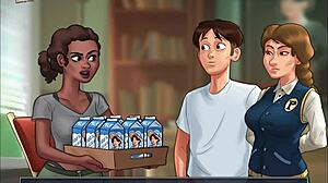 Summertime Saga Part 167 Featuring Cartoon Characters In Game