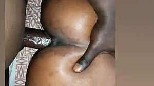 this fat girl gets her ass fucked good