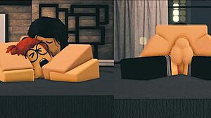 Nerdy Ginger Slut Fucked Hard!