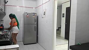 My Housekeeper Loves Sucking Me Off While Touching Herself. Pure Amateur Heat!