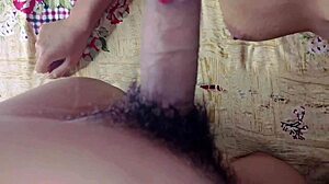 Hot sex scene with Bengali couple in bedroom