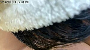 New Year's foursome: three women, one man, wild fucking