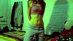 Cute Petite Teen's Small Pussy Takes Big Dick in Reality Close-Up Sex Scene