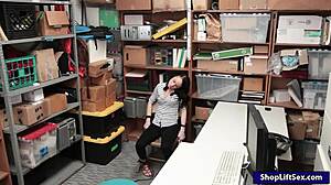 Thief Kylie Martin nailed by LP officer