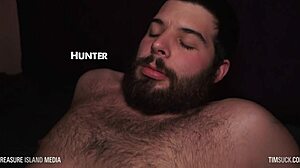 Cute cub gets his load milked out