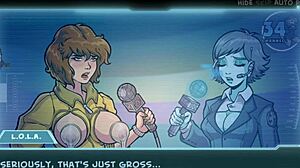 I'm enjoying star channel 34 part 89 featuring big anime tits