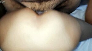 Intense fucking with big cock in motel