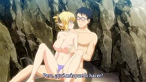 What adventures does linda the blonde girl have on the beach?