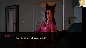 My new family 32 features erotic cartoon teen with small tits