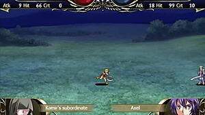 axel in erotic anime hentai adventure with intense scenes and actions