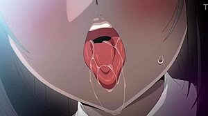 karin totoro in blue archive cartoon parody