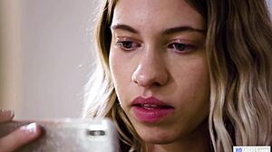 Teen Lesbian Tricked by Spoiled Bitch into Muff Diving