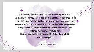 Domme joi makes me orgasm