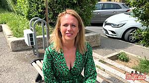 Blonde Milf Julie Realizes Her Desires In Hentai Anime With Big Tits And Boobs