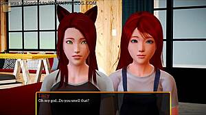 My New Family Adventures Continue in This Anime Episode with Big Tits