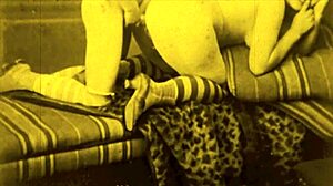 Two centuries of lesbians explore vintage hairy desires in retro scenes.
