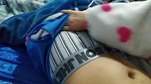 She says no but films her face anyway