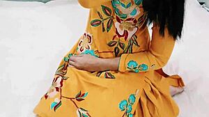 Desi Chachi Gets Hardcore Anal Pounding Action.