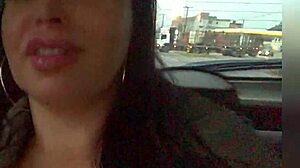 Uber Driver Plays With Peruvian Pussy!