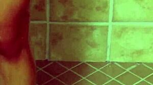 Super Cute Brunette Teen 18+ Enjoys Hot Shower Bathing