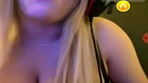 A beautiful woman with an attractive figure in a suggestive pose