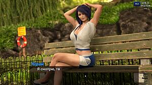 Photo hunt gameplay with big tits