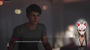 In Ms Denvers ep 14, peeping on a sexy milf in the bath.