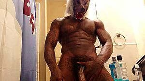 Big Black Hairy Cock Worship by Brunette Hallelujah Johnson Solo