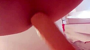 Machine Fucks Men's Asses With Dildo. Anal Action Detailed.