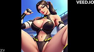 overwatch babes in hentai style