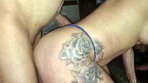 Wild orgy in public parking lot