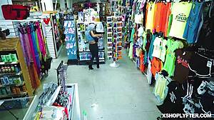 Emily Willis, spread eagle, pounded by LP officer