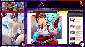 Tight Pussy Kiriko Slutty In Overwatch Illustrations