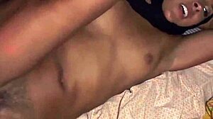 Hot Teen 18+ Strap-On Threesome in Wild Afgan Whorehouse Action!