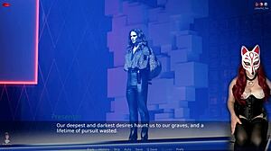 Ms. Denvers performs erotic show on stage in ep 41.