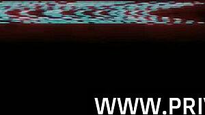 brunette alexa tomas endures rough anal and double creampie