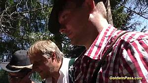 German Fat Chicks Banged In Nature