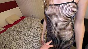 Blonde Guy Can't Resist Wet Pussy, Kisses And Fingers Before Deepthroat Fuck