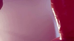 Machine Fucks Men's Asses With Dildo. Anal Action Detailed.