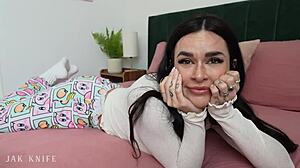 Beautiful French girl seeks comfort after betrayal  