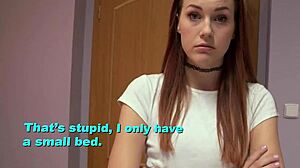 step sister feels deep emotions from brother's bedroom fuck