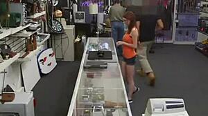 Busty nerd slut fucked for student loan