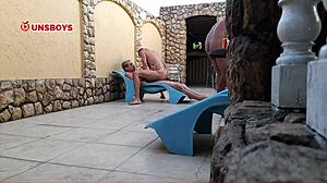 yo, check intense motel sex backstage, full on red and sheer