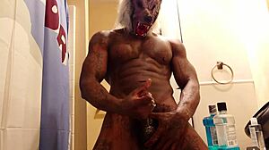 Big Black Hairy Cock Worship by Brunette Hallelujah Johnson Solo