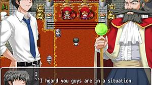 Helping King with Two Elven Slaves in Anime World