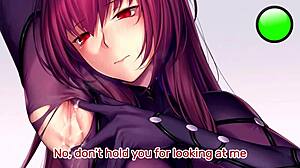 i gives you scathach's special stamina training in fate go femdom edging hentai joi pov