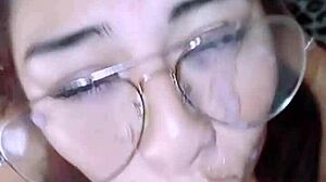 ex-girlfriend invites me home while husband away cute with glasses