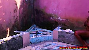 Theresa Fucks Monster Cock In African Ghetto Doggy